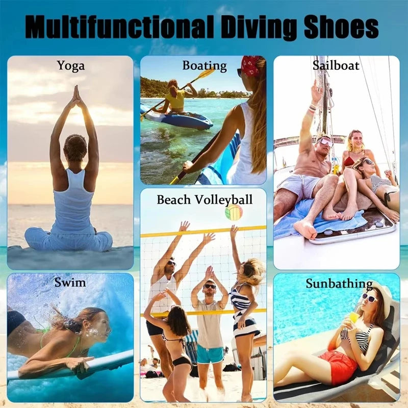 Summer Adult Swimming Beach Barefoot Water Shoes Woman Light Wader Fishing Sea Shoes Quick-Dry Man Aqua Shoes