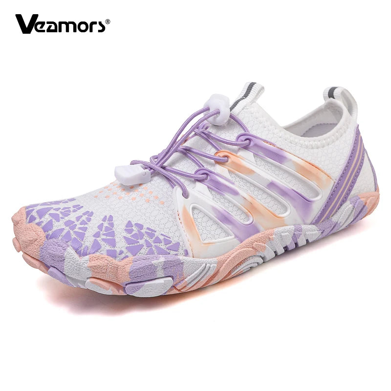 Quick Dry Water Shoes for Men Women - Breathable Non-Slip Aqua Sneakers Outdoor Wading Footwear for Swimming Surf Sailing Beach