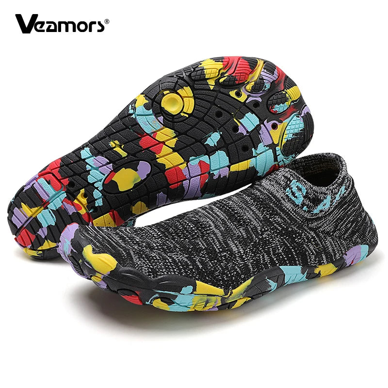 Quick Dry Water Shoes for Men Women - Breathable Non-Slip Aqua Sneakers Outdoor Wading Footwear for Swimming Surf Sailing Beach