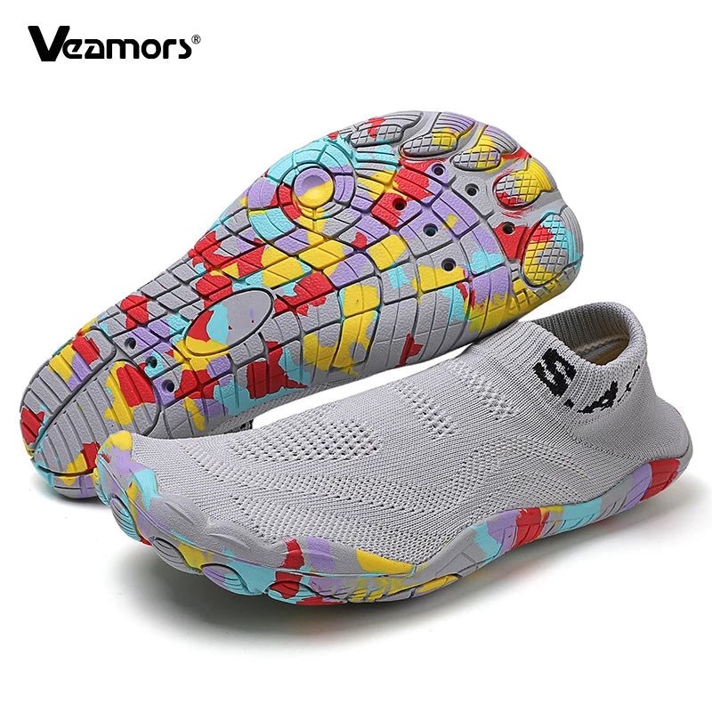 Quick Dry Water Shoes for Men Women - Breathable Non-Slip Aqua Sneakers Outdoor Wading Footwear for Swimming Surf Sailing Beach