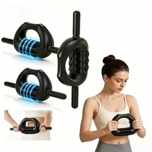 Relax Stress Massager Hand Held Massager for Muscle Rolling Percussive Massager Powered Muscle Roller Massager Whole Body Relief