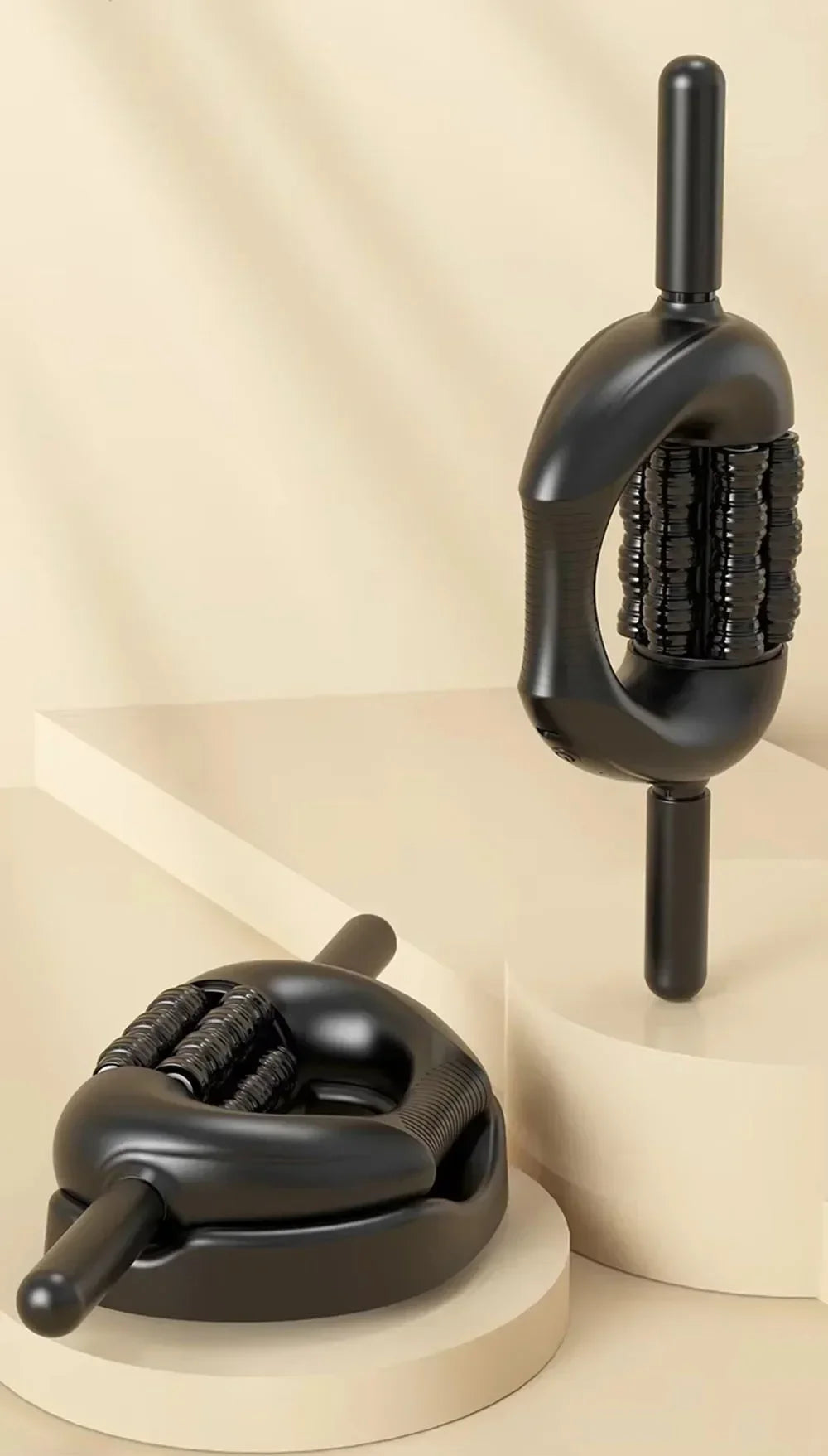 Relax Stress Massager Hand Held Massager for Muscle Rolling Percussive Massager Powered Muscle Roller Massager Whole Body Relief