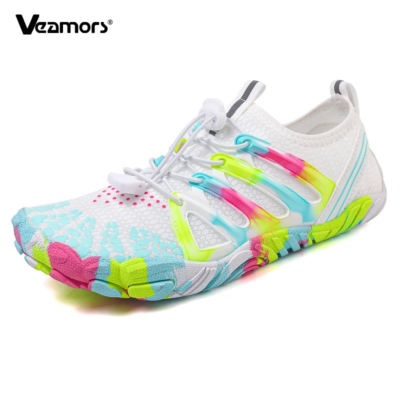 Quick Dry Water Shoes for Men Women - Breathable Non-Slip Aqua Sneakers Outdoor Wading Footwear for Swimming Surf Sailing Beach