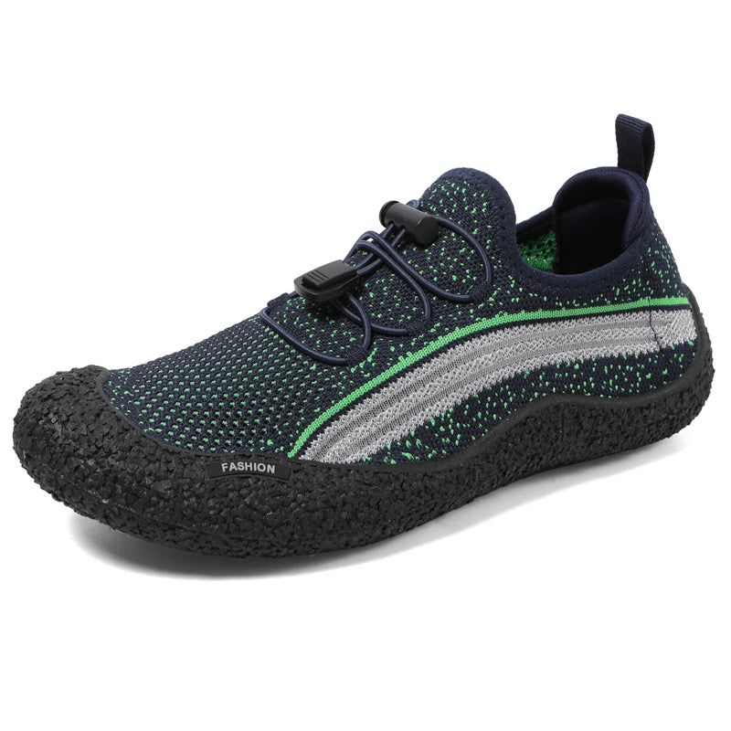 Barefoot Beach Wading Shoes Men's Quick Dry Mesh Water Sports Shoes Women Anti-slip Seaside Aqua Shoes Outdoor Wading Sneakers