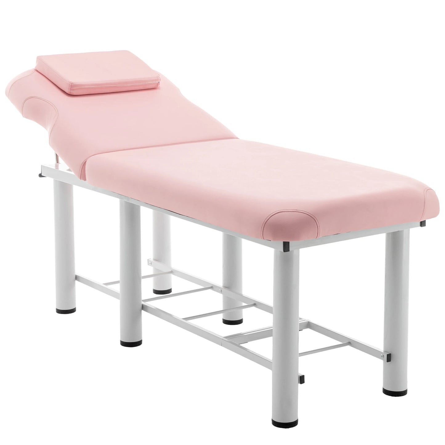 73"×28"×27" Saloniture Professional Portable Lightweight Bi-Fold Massage Table Portable Lash Beds, Spa Bed, with Aluminum Legs