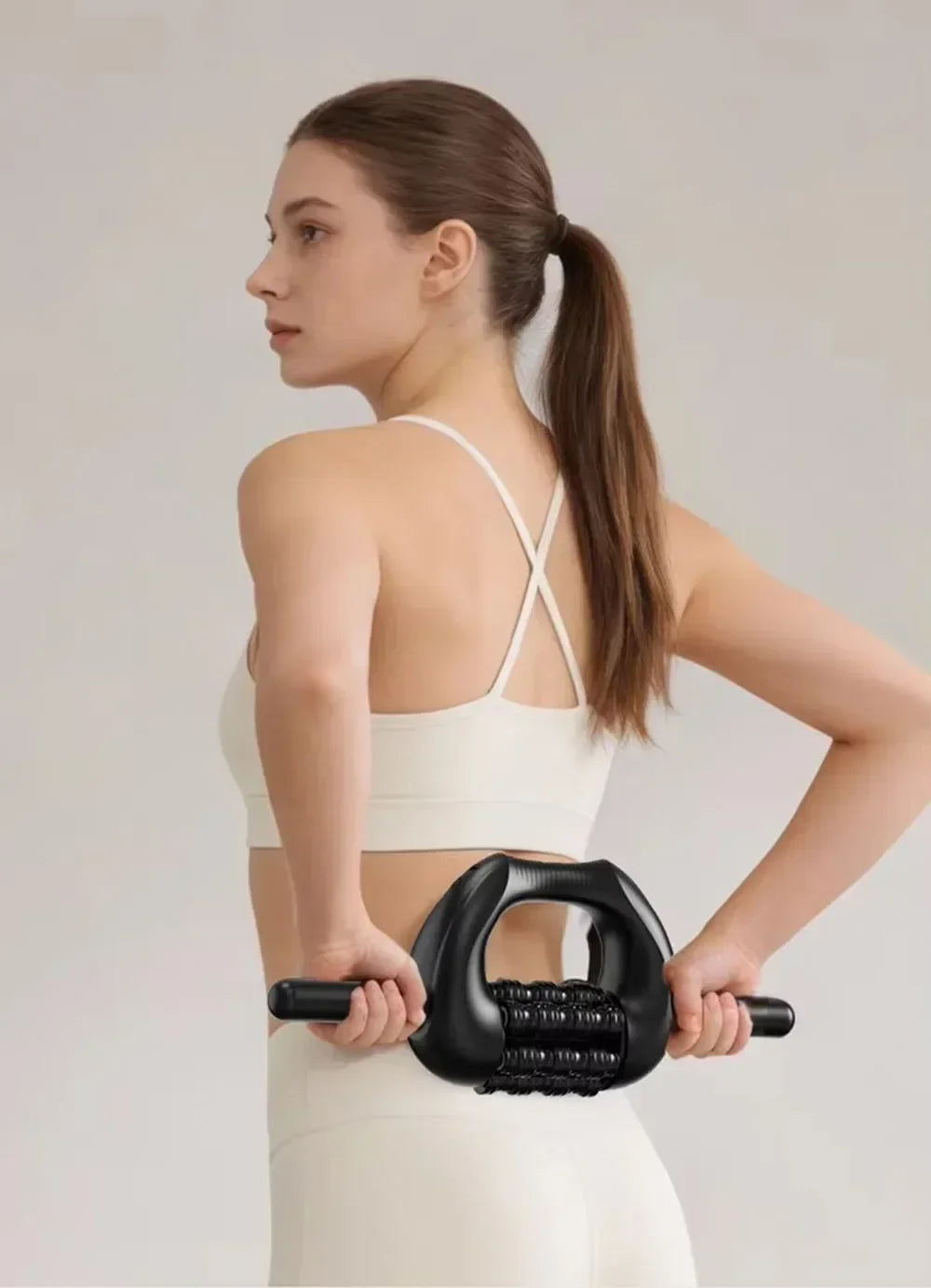 Relax Stress Massager Hand Held Massager for Muscle Rolling Percussive Massager Powered Muscle Roller Massager Whole Body Relief