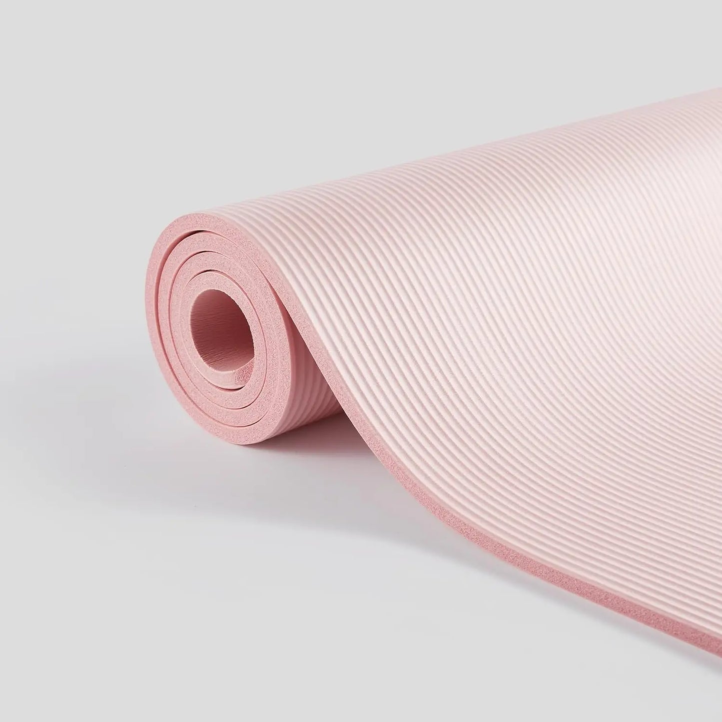 Local Delivery-8mm Thick Non Slip Yoga Mat, Eco-Friendly Shock Absorbing Exercise Mat, Lightweight Portable Workout Mat for Home Gym Pilates Fitness