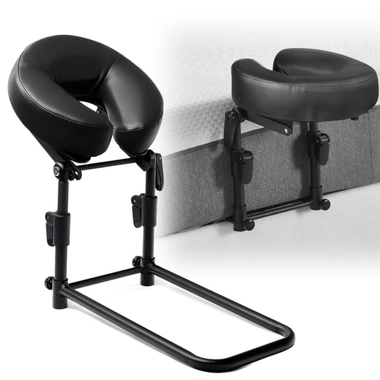 Massage Headrest for Bed, Head Cradle Home Mattress Top Massage Table, Adjustable Face Down Pillow for Salon SPA Massage Bed